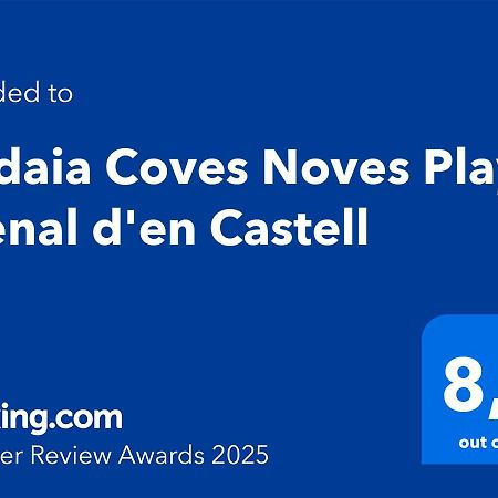 شقة Addaia Coves Noves Playa Arenal D'En Castell إيز ميركاذال المظهر الخارجي الصورة